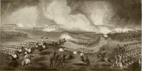 An illustration from British military prints (1909)