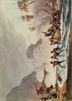 An illustration from British military prints (1909)