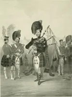An illustration from British military prints (1909)