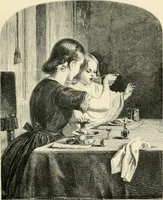 An illustration from British painters; with eighty examples of their work engraved on wood (1881)