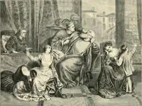 An illustration from British painters; with eighty examples of their work engraved on wood (1881)