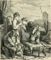 An illustration from British painters; with eighty examples of their work engraved on wood (1881)