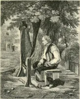 An illustration from British painters; with eighty examples of their work engraved on wood (1881)