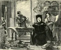 An illustration from British painters; with eighty examples of their work engraved on wood (1881)