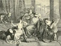 An illustration from British painters; with eighty examples of their work engraved on wood (1881)