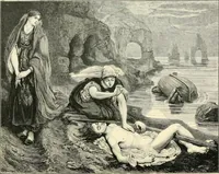 An illustration from British painters; with eighty examples of their work engraved on wood (1881)