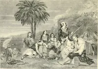 An illustration from British painters; with eighty examples of their work engraved on wood (1881)