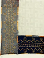 An illustration from Broderies des paysannes de Smolensk; Exécutées sous la direction de la Princesse Marie Ténichev (1900)