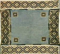 An illustration from Broderies des paysannes de Smolensk; Exécutées sous la direction de la Princesse Marie Ténichev (1900)