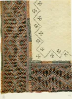 An illustration from Broderies des paysannes de Smolensk; Exécutées sous la direction de la Princesse Marie Ténichev (1900)