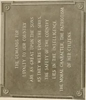 An illustration from Bronze memorials. (1916)