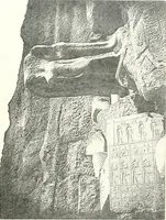 An illustration from Bubastis (1887-1889) (1891)