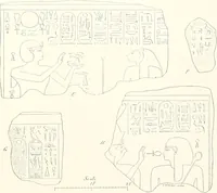 An illustration from Bubastis (1887-1889) (1891)