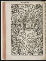 An illustration from Register des Buchs der Croniken vnd Geschichten : mit Figure[n] vnd Pildnüssen von Anbegi[n]n der Welt bis auf dise v[n]nsere Zeit