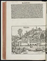 An illustration from Register des Buchs der Croniken vnd Geschichten : mit Figure[n] vnd Pildnüssen von Anbegi[n]n der Welt bis auf dise v[n]nsere Zeit