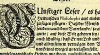 An illustration from Büchsenmeister-Discurs : eine neuerfundene Kugel-Taffel, Abtheilung der Stuc̈ke, Laveten und Visir-Stäbe : sambt einem wohlbestellten Feuerwercks-Laboratorio, zu Schimpf und Ernst, vielerley neuerfundenen Wasser- und Böllerkugeln : Abtheilungen der Böller, sambt ihren Laveten, Quadranten und Racheten-Stöcken : nebst etlich funfzig Kupferplatten und einem aussführlichen Register zu Ende dieses Buches beygefüget (1662)