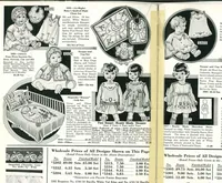 An illustration from Bucilla Embroidery Packages Spring 1930 (1930)
