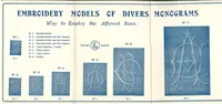 Picture 2 of 5 from Bucilla Monograms 1917 (1917), leaf 3