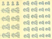 An illustration from Bucilla Monograms 1917 (1917)