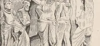 An illustration from Buddhistische kunst in Indien (1900)