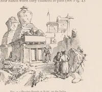 Picture 1 of 5 from The Buddhist praying-wheel : a collection of material bearing upon the symbolism of the wheel and circular movements in custom and religious ritual (1896), leaf 31