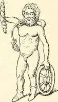 An illustration from The Buddhist praying-wheel : a collection of material bearing upon the symbolism of the wheel and circular movements in custom and religious ritual (1896)