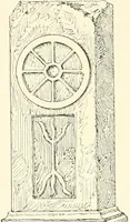 An illustration from The Buddhist praying-wheel : a collection of material bearing upon the symbolism of the wheel and circular movements in custom and religious ritual (1896)