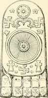 An illustration from The Buddhist praying-wheel : a collection of material bearing upon the symbolism of the wheel and circular movements in custom and religious ritual (1896)
