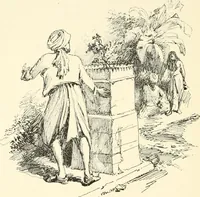 An illustration from The Buddhist praying-wheel : a collection of material bearing upon the symbolism of the wheel and circular movements in custom and religious ritual (1896)