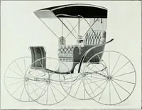 An illustration from The buggy from Glengarry : fine grade vehicles manufactured by the Munro & McIntosh Carriage Co., Limited, Alexandria, Ontario, Canada. -- (1890)