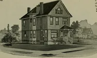 An illustration from Builder's architectural drawing self-taught : containing descriptions of drawing instruments and accessories, with rules for using them, and hints as to their care and management ... (1903)