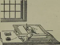 An illustration from Builder's architectural drawing self-taught : containing descriptions of drawing instruments and accessories, with rules for using them, and hints as to their care and management ... (1903)