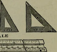 Picture 272 of 280 from Builder's architectural drawing self-taught : containing descriptions of drawing instruments and accessories, with rules for using them, and hints as to their care and management ... (1903), leaf 383
