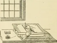 An illustration from Builders' architectural drawing self-taught : containing descriptions of drawing instruments and accessories, with rules for using them, and hints as to their care and management ... (1917)