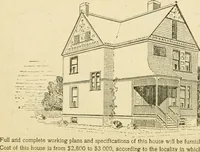 An illustration from Builders' architectural drawing self-taught : containing descriptions of drawing instruments and accessories, with rules for using them, and hints as to their care and management ... (1917)