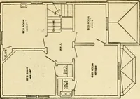 An illustration from Builders' architectural drawing self-taught : containing descriptions of drawing instruments and accessories, with rules for using them, and hints as to their care and management ... (1917)