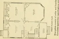 An illustration from Builders' architectural drawing self-taught : containing descriptions of drawing instruments and accessories, with rules for using them, and hints as to their care and management ... (1917)