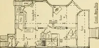 An illustration from Builders' architectural drawing self-taught : containing descriptions of drawing instruments and accessories, with rules for using them, and hints as to their care and management ... (1917)
