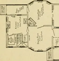 An illustration from Builders' architectural drawing self-taught : containing descriptions of drawing instruments and accessories, with rules for using them, and hints as to their care and management ... (1917)