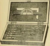An illustration from Builders' architectural drawing self-taught : containing descriptions of drawing instruments and accessories, with rules for using them, and hints as to their care and management ... (1917)