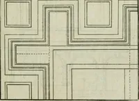 An illustration from The builder's director, or bench-mate : being a pocket-treasury of the Grecian, Roman and Gothic orders of architecture ... : wherein the orders of Andrea Palladio are truly laid down, free from erroneous measures ... (1751)