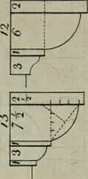 An illustration from The builder's director, or bench-mate : being a pocket-treasury of the Grecian, Roman and Gothic orders of architecture ... : wherein the orders of Andrea Palladio are truly laid down, free from erroneous measures ... (1751)