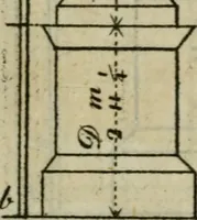 An illustration from The builder's director, or bench-mate : being a pocket-treasury of the Grecian, Roman and Gothic orders of architecture ... : wherein the orders of Andrea Palladio are truly laid down, free from erroneous measures ... (1751)