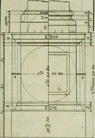 An illustration from The builder's director, or bench-mate : being a pocket-treasury of the Grecian, Roman and Gothic orders of architecture ... : wherein the orders of Andrea Palladio are truly laid down, free from erroneous measures ... (1751)