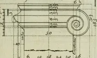 An illustration from The builder's director, or bench-mate : being a pocket-treasury of the Grecian, Roman and Gothic orders of architecture ... : wherein the orders of Andrea Palladio are truly laid down, free from erroneous measures ... (1751)