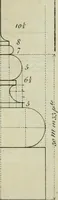 An illustration from The builder's director, or bench-mate : being a pocket-treasury of the Grecian, Roman and Gothic orders of architecture ... : wherein the orders of Andrea Palladio are truly laid down, free from erroneous measures ... (1751)