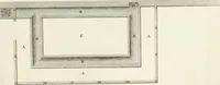 An illustration from The builder's magazine, or, A universal dictionary for architects, carpenters, masons, bricklayers, &c. as well as for every gentleman who would wish to be a competent judge of the elegant and necessary art of building : consisting of designs in architecture ... : together with the plans and sections serving as an unerring assistant in the construction of any building, from a palace to a cottage ... (1800)
