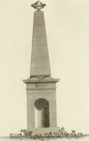 An illustration from The builder's magazine, or, A universal dictionary for architects, carpenters, masons, bricklayers, &c. as well as for every gentleman who would wish to be a competent judge of the elegant and necessary art of building : consisting of designs in architecture ... : together with the plans and sections serving as an unerring assistant in the construction of any building, from a palace to a cottage ... (1800)
