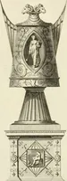An illustration from The builder's magazine, or, A universal dictionary for architects, carpenters, masons, bricklayers, &c. as well as for every gentleman who would wish to be a competent judge of the elegant and necessary art of building : consisting of designs in architecture ... : together with the plans and sections serving as an unerring assistant in the construction of any building, from a palace to a cottage ... (1800)