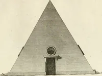 An illustration from The builder's magazine, or, A universal dictionary for architects, carpenters, masons, bricklayers, &c. as well as for every gentleman who would wish to be a competent judge of the elegant and necessary art of building : consisting of designs in architecture ... : together with the plans and sections serving as an unerring assistant in the construction of any building, from a palace to a cottage ... (1800)